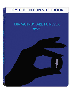 007 James Bond - Diamonds Are Forever Steelbook - Ölümsüz Elmaslar (Seri 7)