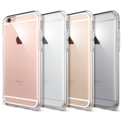 Spigen iPhone 6s/6 Kılıf Liquid Crystal 4 Tarafı Koruma - Crystal Clear