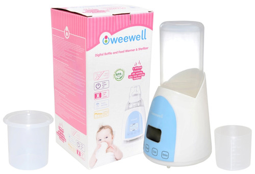 Weewell  WEM750 Dijital Biberon ve Mama Isıtıcı & Sterilizatör