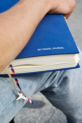 Suck Uk Blue My Travel Journal - Seyahat Günlüğüm Mavi SK MYTRAVEL1