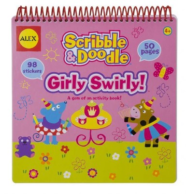 Alex Scribble & Doodle 302G Girly Swirly Sanat ve Beceri Seti