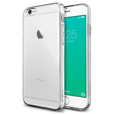 Spigen iPhone 6s/6 Kılıf Liquid Armor - Crystal Clear