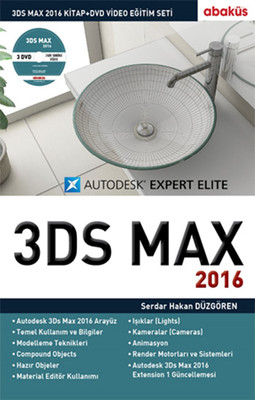 3DS MAX 2016 Eğitim Seti 3 DVD - 1 Kitap
