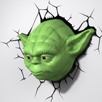 3DLightFX Star Wars: Yoda 3 Boyutlu Lamba
