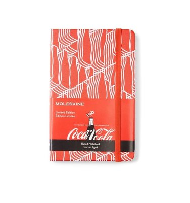 Moleskine Limited Edition (Özel Üretim) Coca Cola Cep Boy (9x14cm) Çizgili Defter