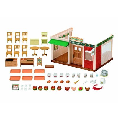 Sylvanian Families Hamburger Restaurant 1860 D R