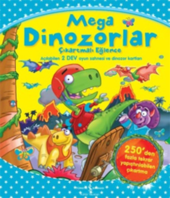 Mega Dinozorlar - Çıkartmalı Eğlence