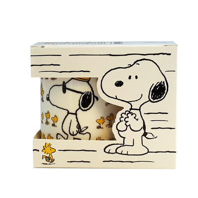 Peanuts Kupa Snoopy & Woodstock Sarı Taç 05
