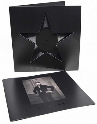 David Bowie Blackstar Plak