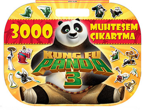 Kung Fu Panda 3 - 3000 Muhteşem Çıkartma