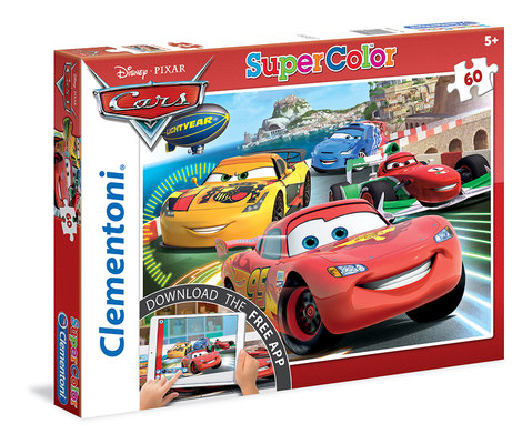 Clementoni Puzzle 60 + Web Uygulamali Cars 26940 | D&R