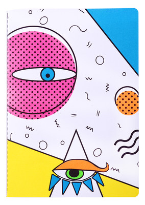 Container Risograph Notebook A5 / Eye 47147-1