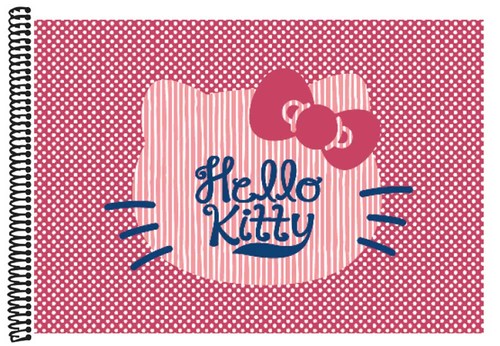 Hello Kitty Pp Spiralli Resim Blok 2535 15 Yp HK6500