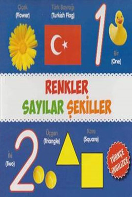 Renkler - Sayılar - Şekiller Türkçe - İngilizce