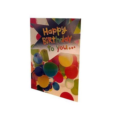 Hallmark 26379 Happy Birthday Balonlu Minik Kartlar