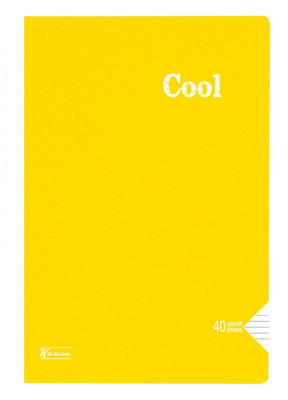 K.Color A4 40 Yp.Çizgili PP Kp.Dikisli Cool Defter 321801-99