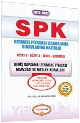 Yediiklim SPK 1002 Geniş Kapsamlı Sermaye Piyasası Mevzuatı ve Meslek Kuralları