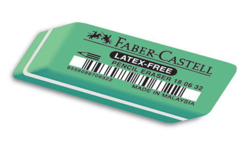 Faber-Castell Yeşil Kauçuk Silgi