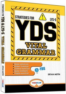 Yediiklim Vital Grammar Strategies for YDS & LYS-5
