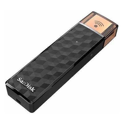 SanDisk Connect Wireless Stick - 16GB USB + Wireless for Apple Android PC & Mac  SDWS4-016G-G46