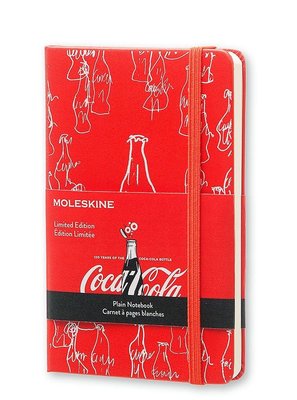 Moleskine Limited Edition (Özel Üretim) Coca Cola Cep Boy (9x14cm) Düz Defter