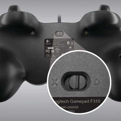 Logitech G F310 4 Tuşlu D-Pad ile  Kablolu Gamepad - Lacivert