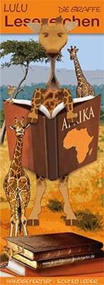 Anatolia Deri Kitap Ayracı Zürafa 15-02