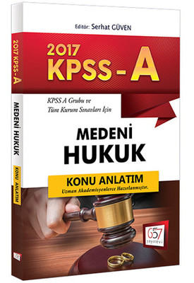 2017 KPSS A Grubu Medeni Hukuk Konu Konu Anlatım