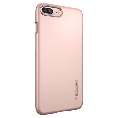 Spigen iPhone 7 Plus Kılıf Thin Fit Ultra İnce - Rose Gold