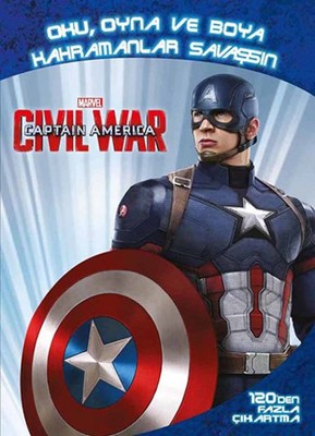 Marvel Captain America Civil War-Oku Oyna ve Boya Kahramanlar Savaşsın