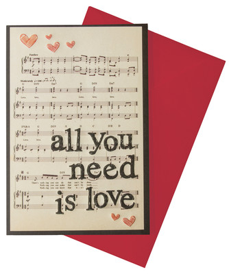 Legami All You Need Is Love Kart K054181