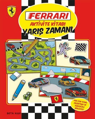 Ferrari Aktivite Kitabı - Yarış Zamanı