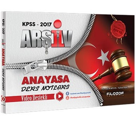 2017 KPSS Arşiv Anayasa Ders Notları