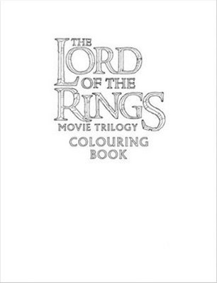 The Lord of the Rings Movie Trilogy Colouring Book