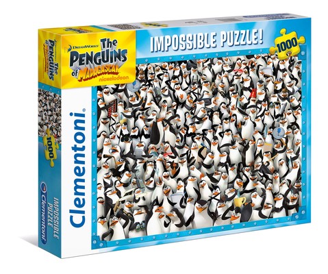 Cle-Puz.1000 Impossible Penguins 39362