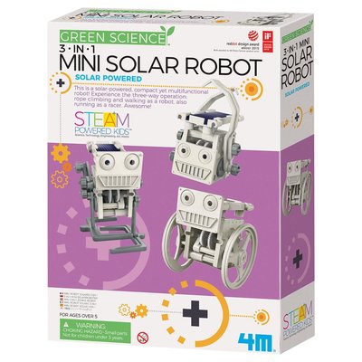 4M 3-in-1 Mini Solar Robot 3377