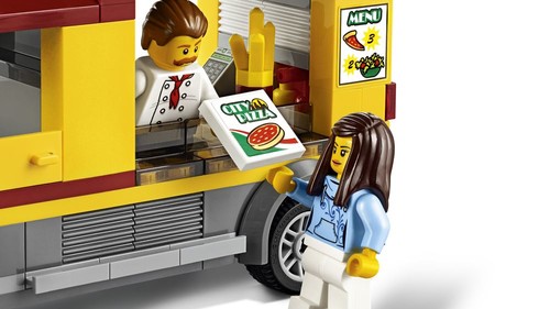 Lego City Pizza Minibüsü 60150