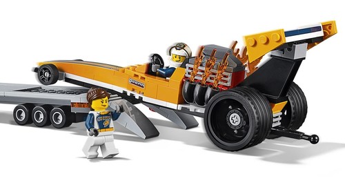 Lego City Dragster Transporter 60151