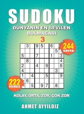 Sudoku-Dünyanın En Sevilen Bulmacası 3