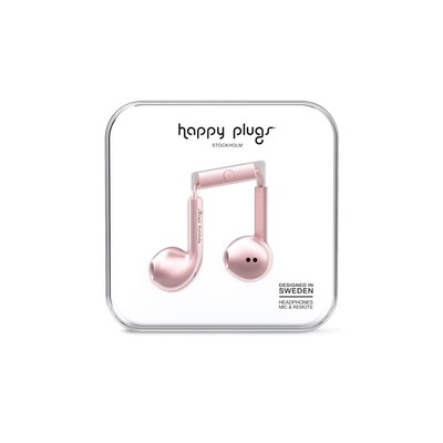 Happy Plugs Earbud Plus - Pink Gold Klk. h.p.7827