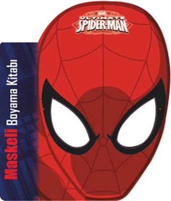 Marvel Ultimate Spider-Man Maskeli Boyama Kitabı