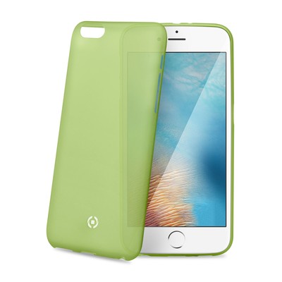 Celly Ultra İnce Kılıf iPhone 7 Plus Yeşil FROST801GN