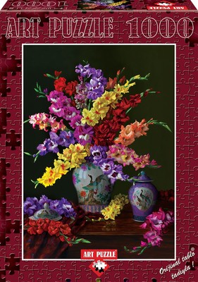 Art Puzzle 4360 Çiçek ve Renkler 1000 Parça Puzzle