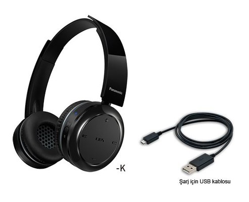 Panasonic RP-BTD5E-K Bluetooth Kulaküstü Kulaklık Siyah