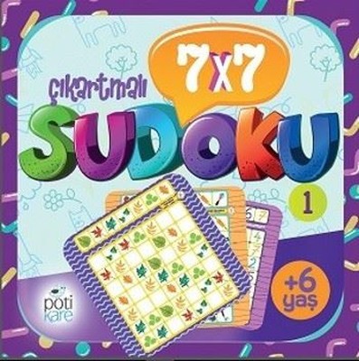 7x7 Çıkartmalı Sudoku 1