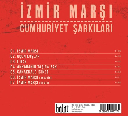 Cumhuriyet Şarkıları - İzmir Marşı