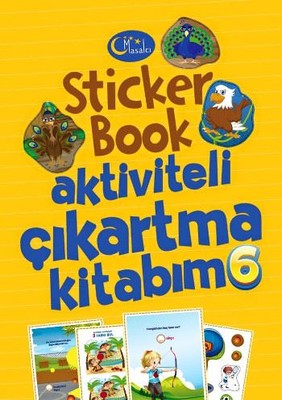 Sticker Book Aktiviteli Çıkartma Kitabım 6