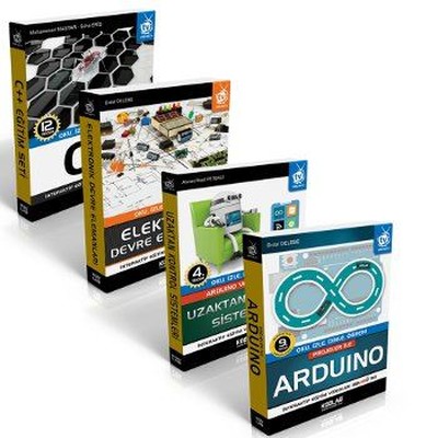 Arduino Eğitim Seti 4 Kitap Takım