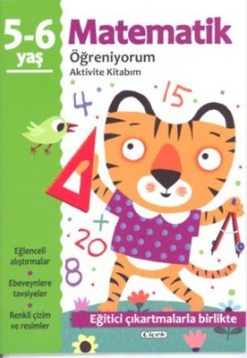 Matematik Öğreniyorum 5-6 Yaş-Aktivite Kitabım