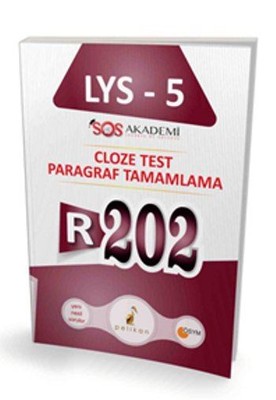 LYS 5-R 202 İngilizce Cloze Test Paragraf Tamamlama